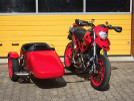 Ducati Hypermotard 1100 Schwenker mit Dog-side
